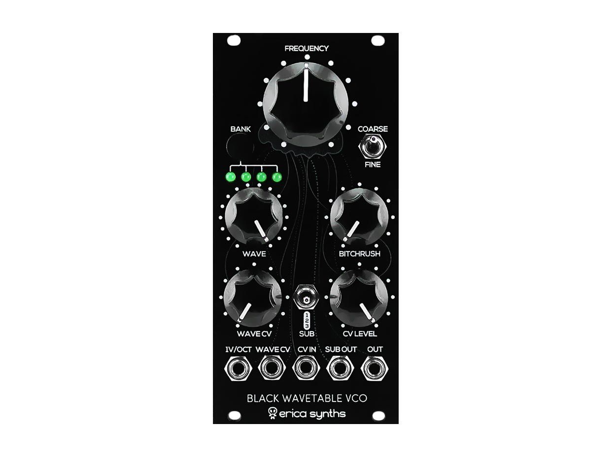 Erica Synths Black Wavetable VCO